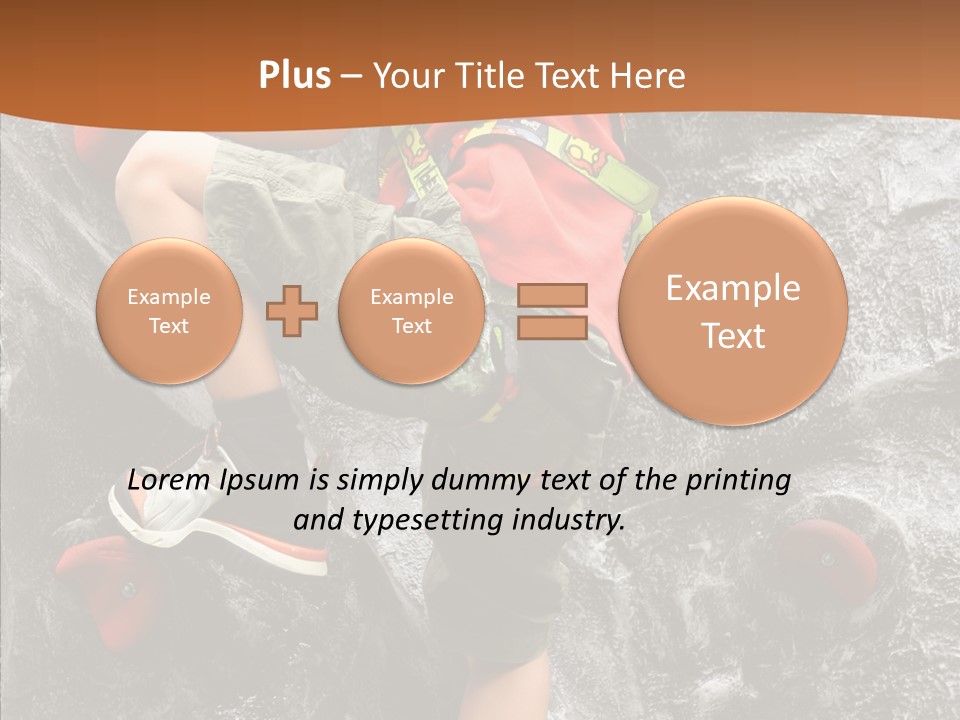 Oxygen Inhaling Liquid PowerPoint Template