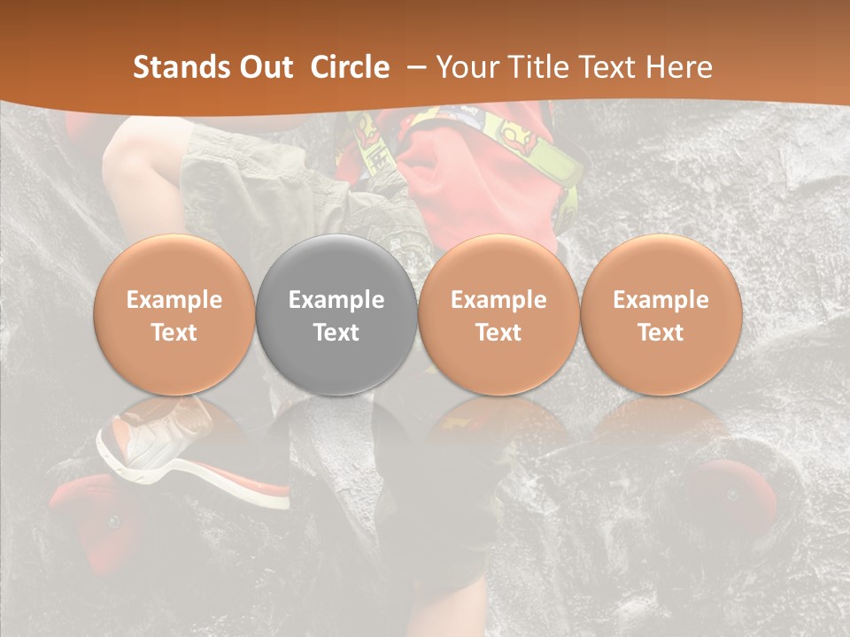 Oxygen Inhaling Liquid PowerPoint Template