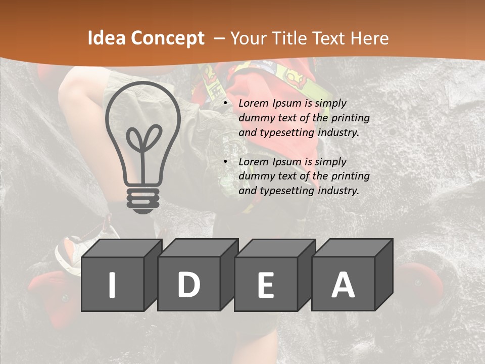 Oxygen Inhaling Liquid PowerPoint Template