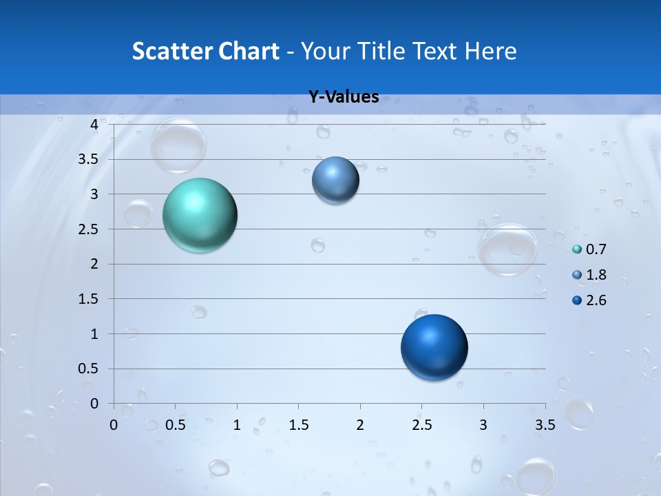 Underwater Blue Oceanlight PowerPoint Template
