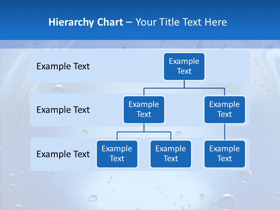 Underwater Blue Oceanlight PowerPoint Template
