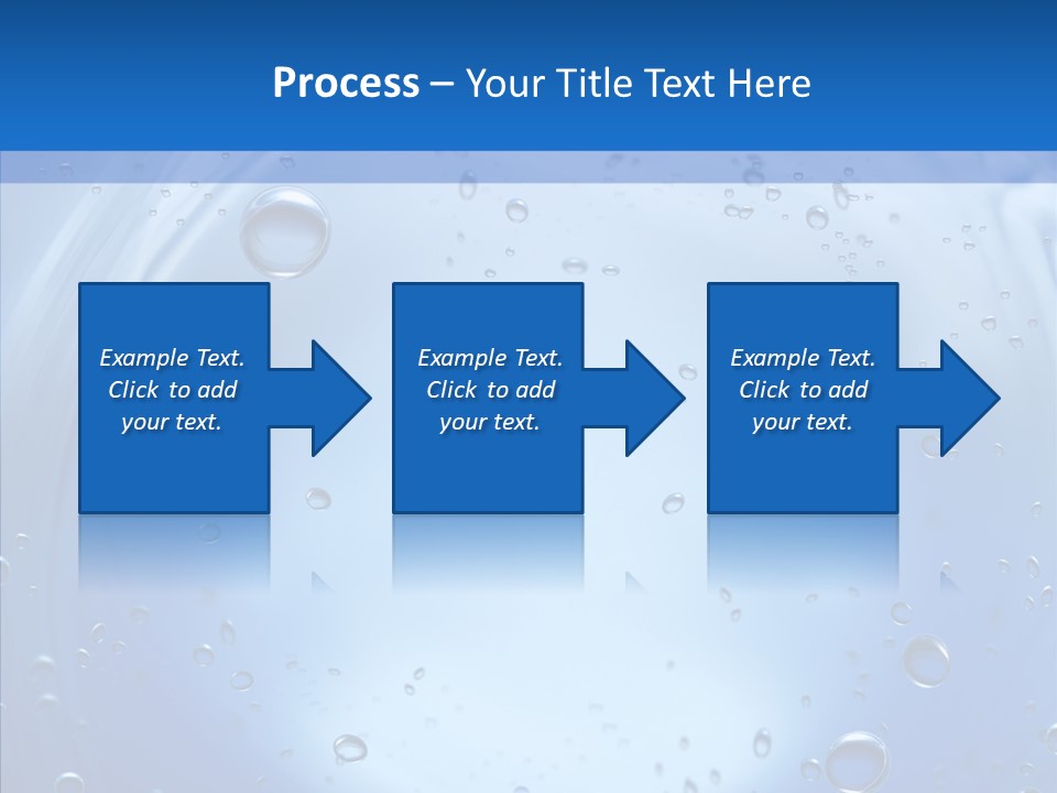 Underwater Blue Oceanlight PowerPoint Template