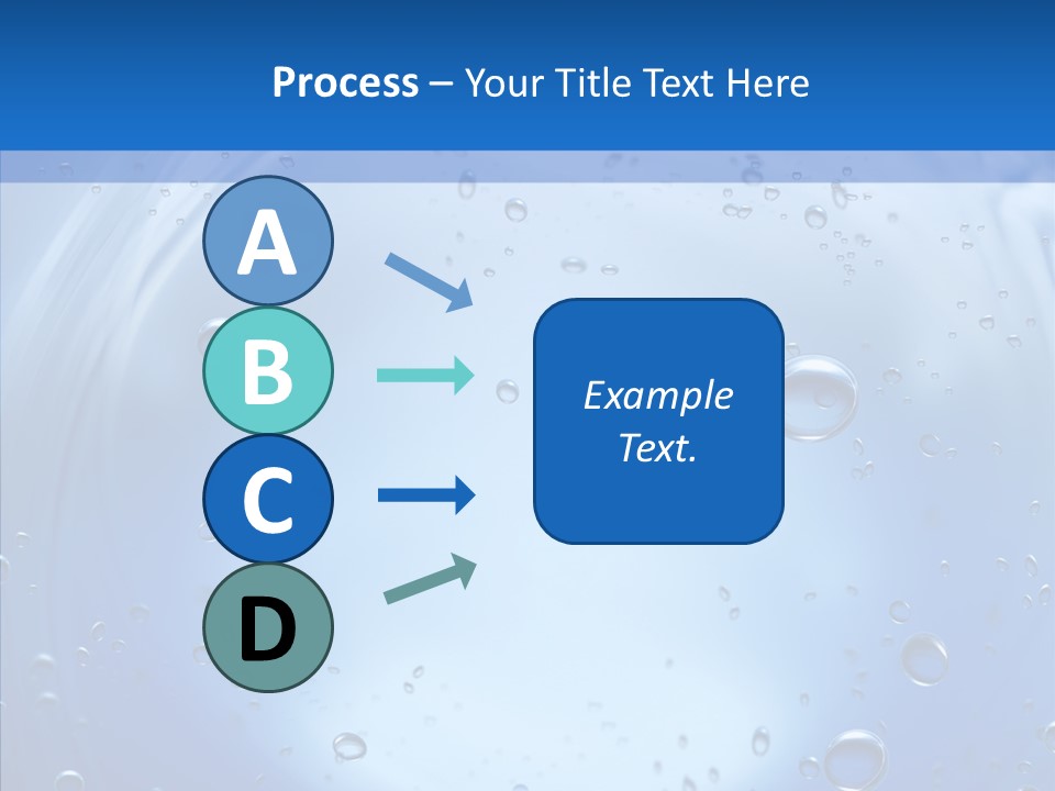 Underwater Blue Oceanlight PowerPoint Template