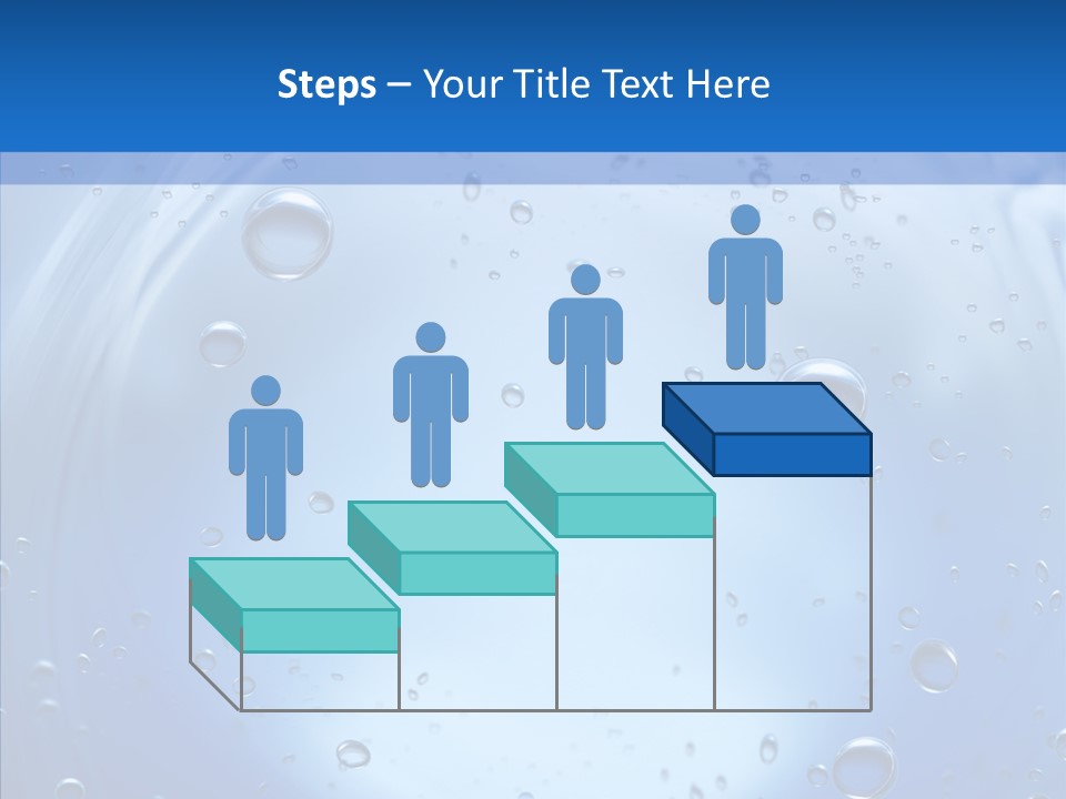 Underwater Blue Oceanlight PowerPoint Template