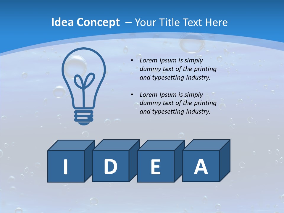 Hypothermia Oceanlight Apnea PowerPoint Template