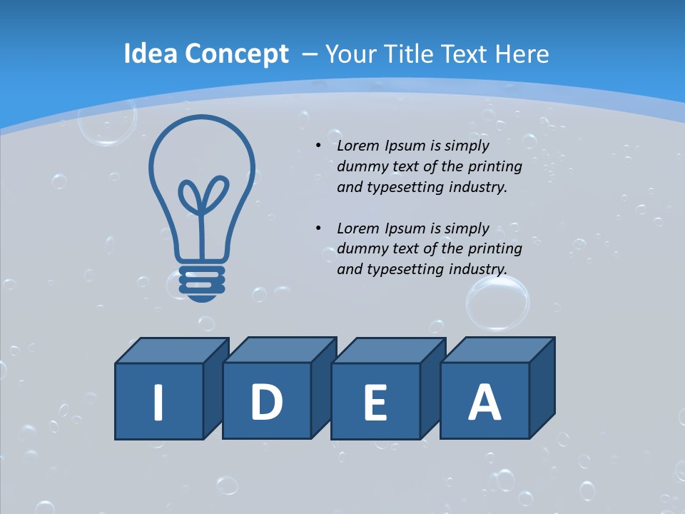Hypothermia Oceanlight Apnea PowerPoint Template