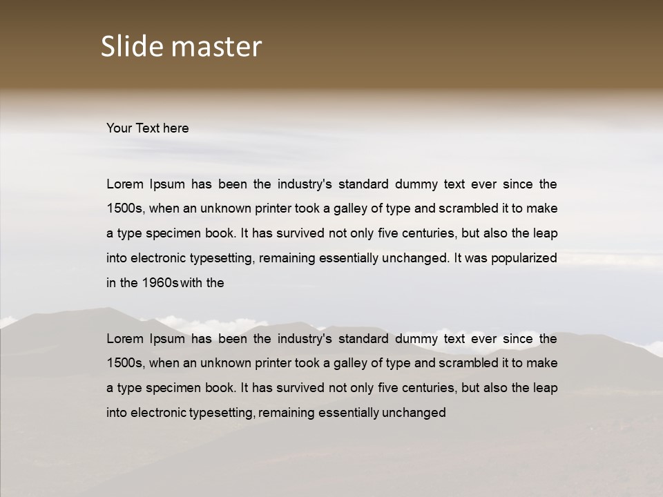 Space Travel Outside PowerPoint Template