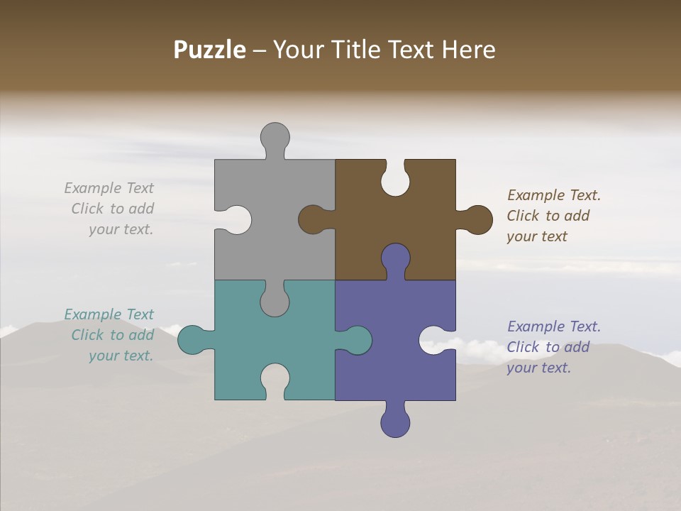 Space Travel Outside PowerPoint Template