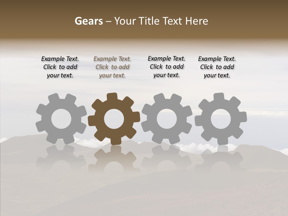 Space Travel Outside PowerPoint Template