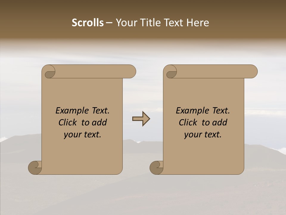 Space Travel Outside PowerPoint Template