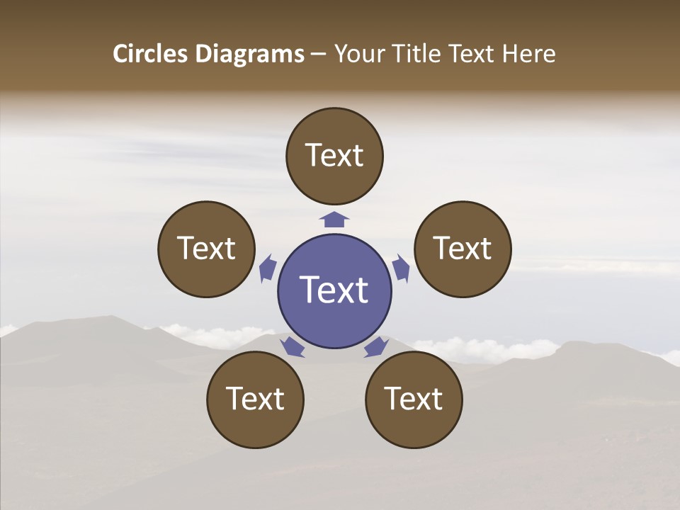Space Travel Outside PowerPoint Template