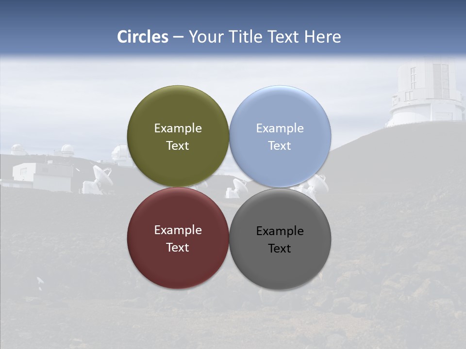 Telescope Landmark Architecture PowerPoint Template