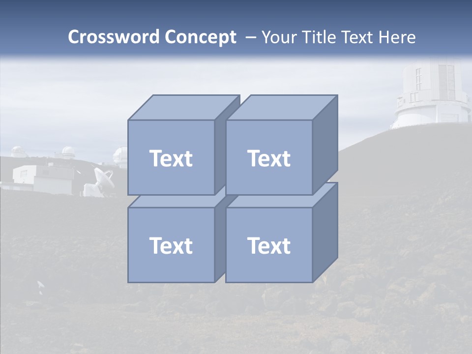 Telescope Landmark Architecture PowerPoint Template