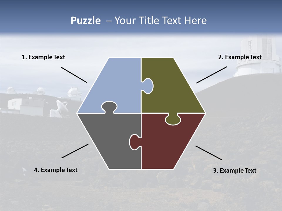 Telescope Landmark Architecture PowerPoint Template