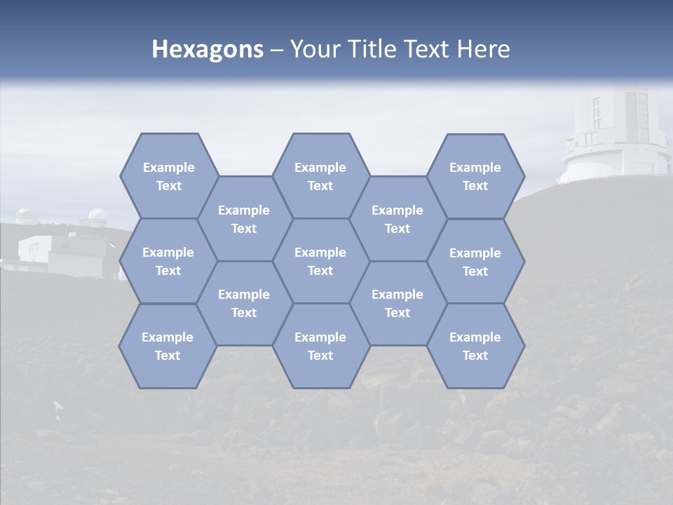 Telescope Landmark Architecture PowerPoint Template