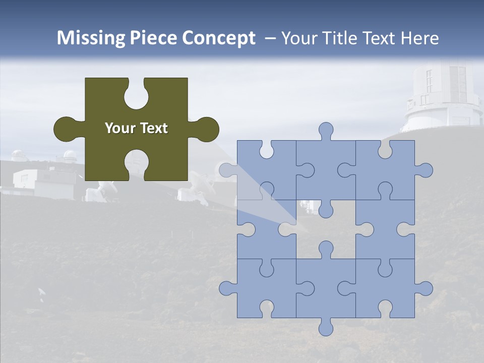 Telescope Landmark Architecture PowerPoint Template