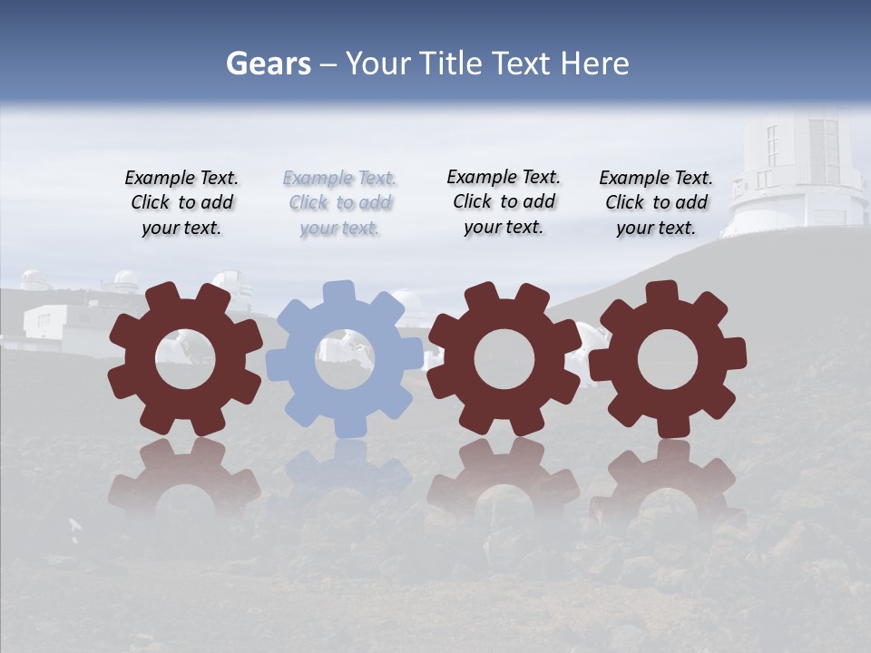 Telescope Landmark Architecture PowerPoint Template