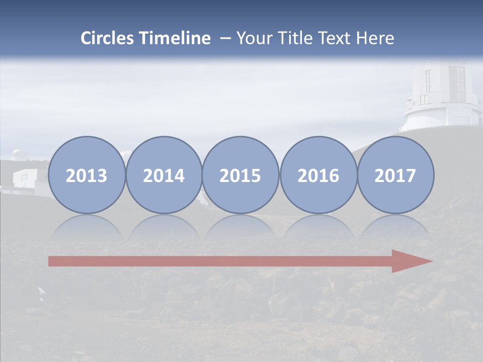 Telescope Landmark Architecture PowerPoint Template