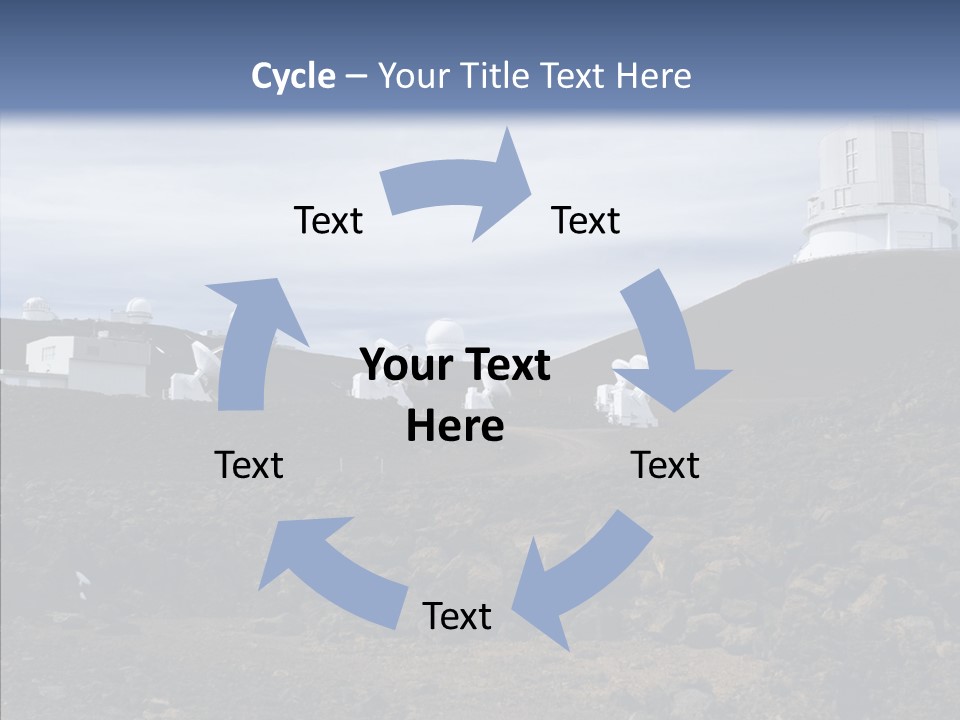 Telescope Landmark Architecture PowerPoint Template
