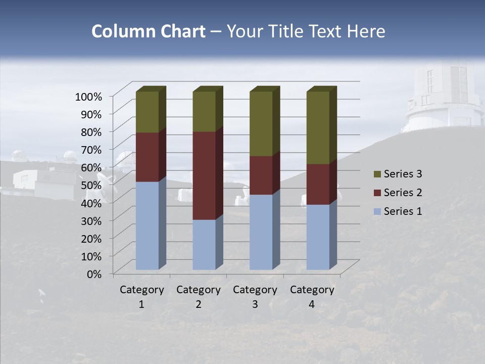 Telescope Landmark Architecture PowerPoint Template