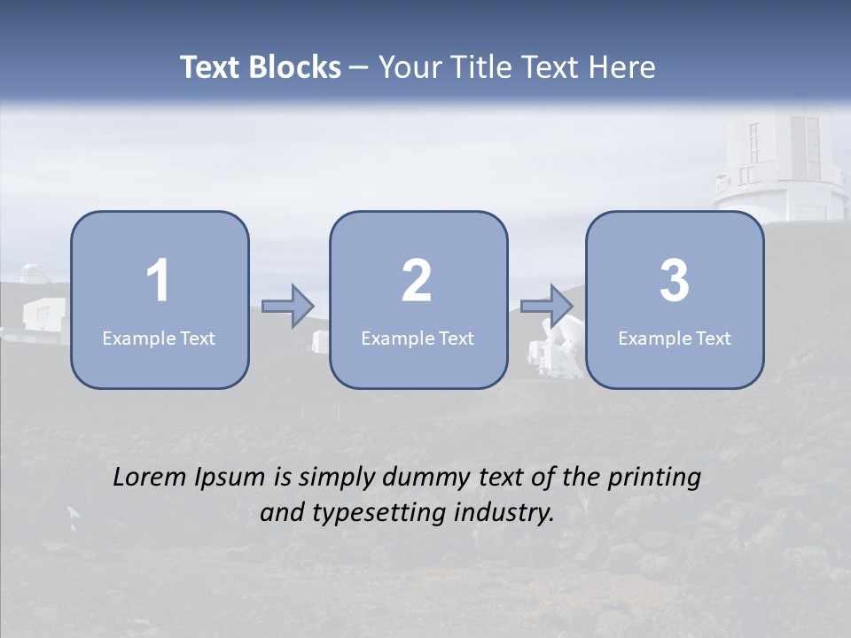 Telescope Landmark Architecture PowerPoint Template