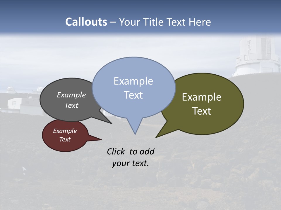 Telescope Landmark Architecture PowerPoint Template