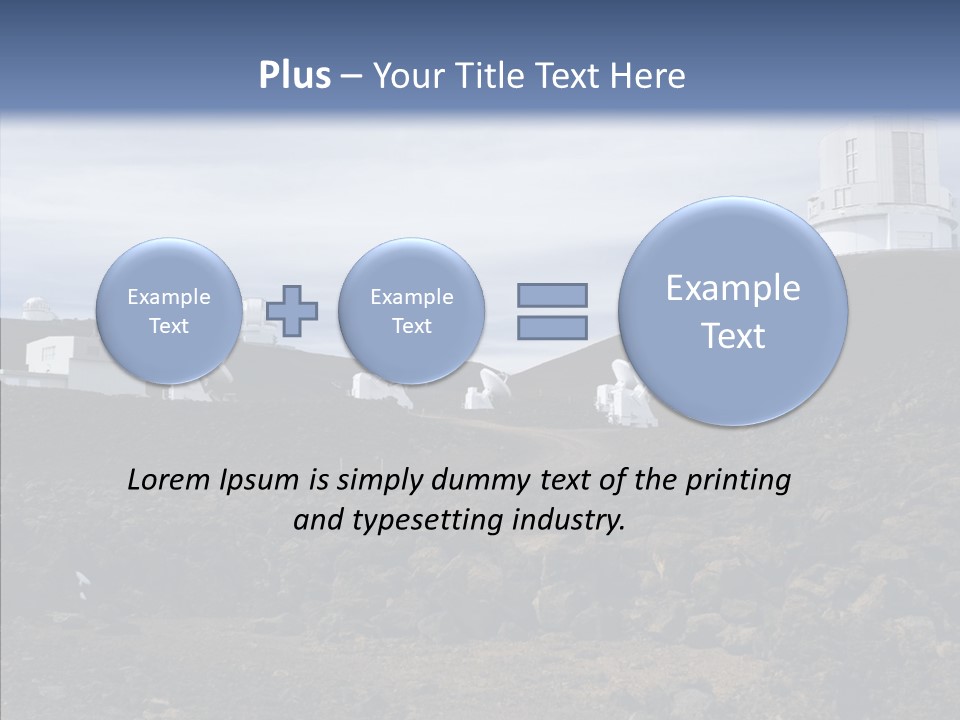 Telescope Landmark Architecture PowerPoint Template