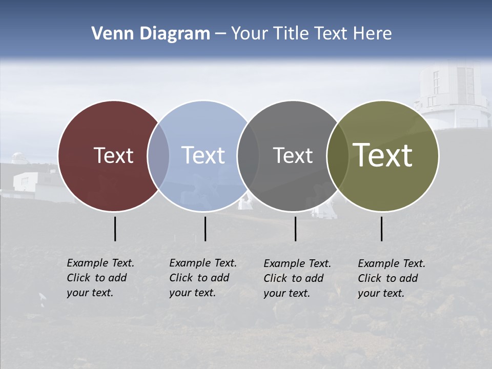 Telescope Landmark Architecture PowerPoint Template