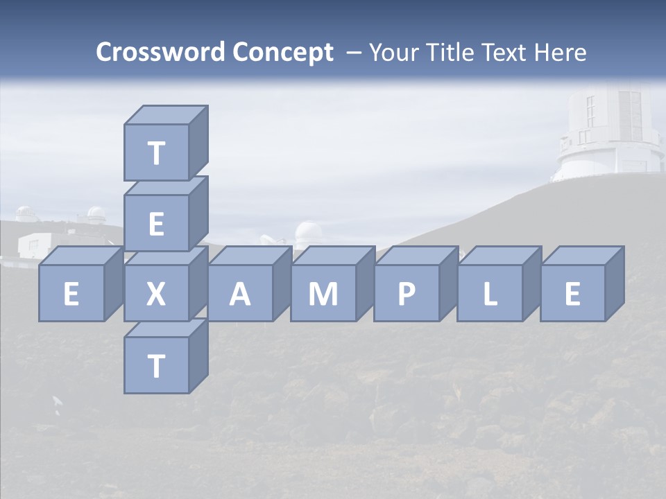 Telescope Landmark Architecture PowerPoint Template