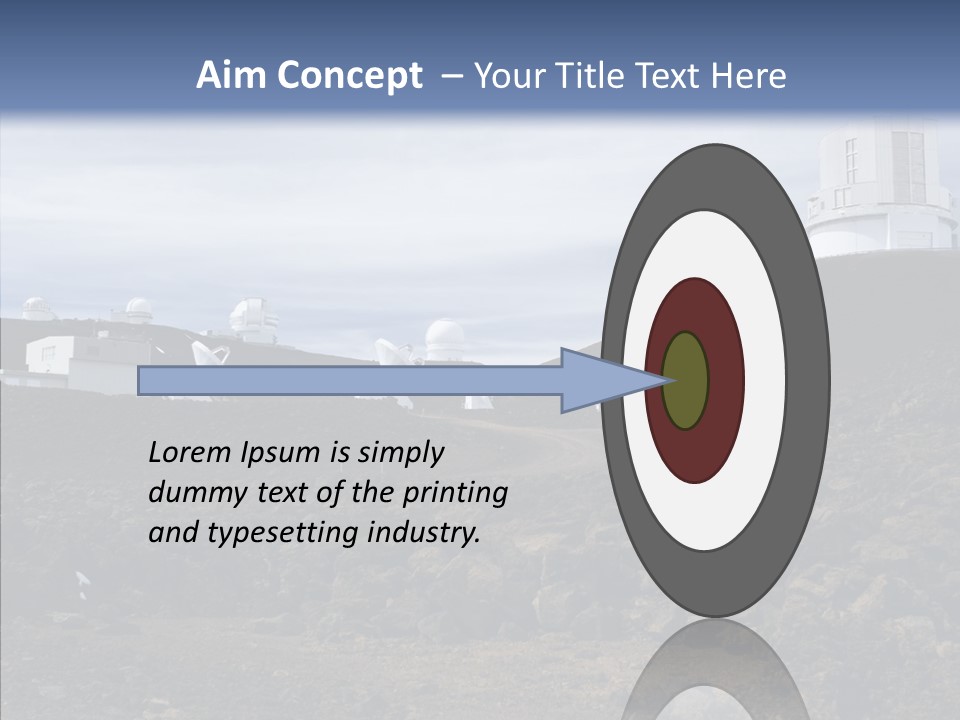 Telescope Landmark Architecture PowerPoint Template