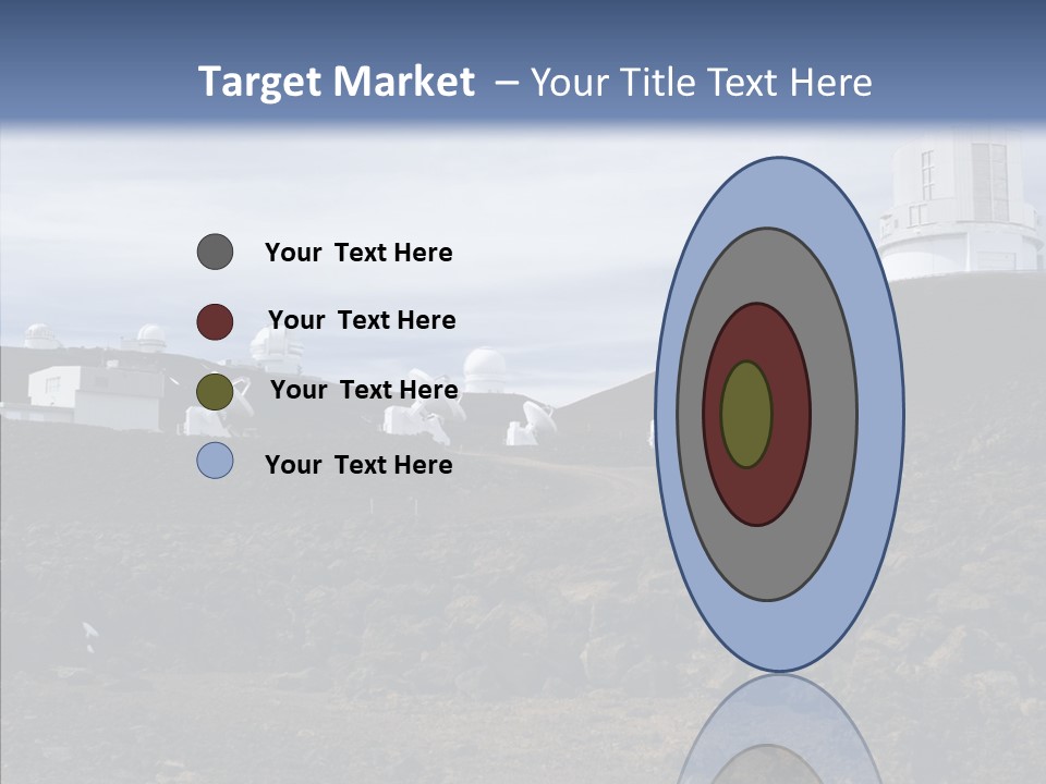 Telescope Landmark Architecture PowerPoint Template