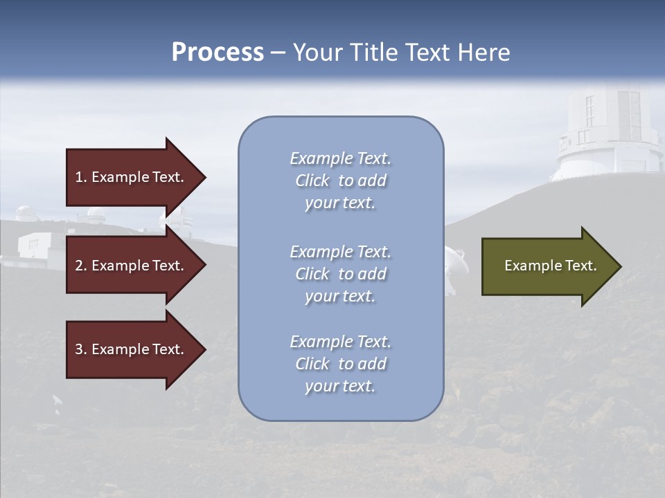 Telescope Landmark Architecture PowerPoint Template