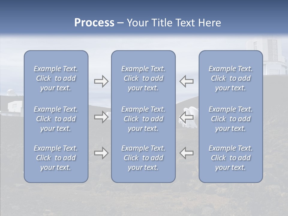 Telescope Landmark Architecture PowerPoint Template