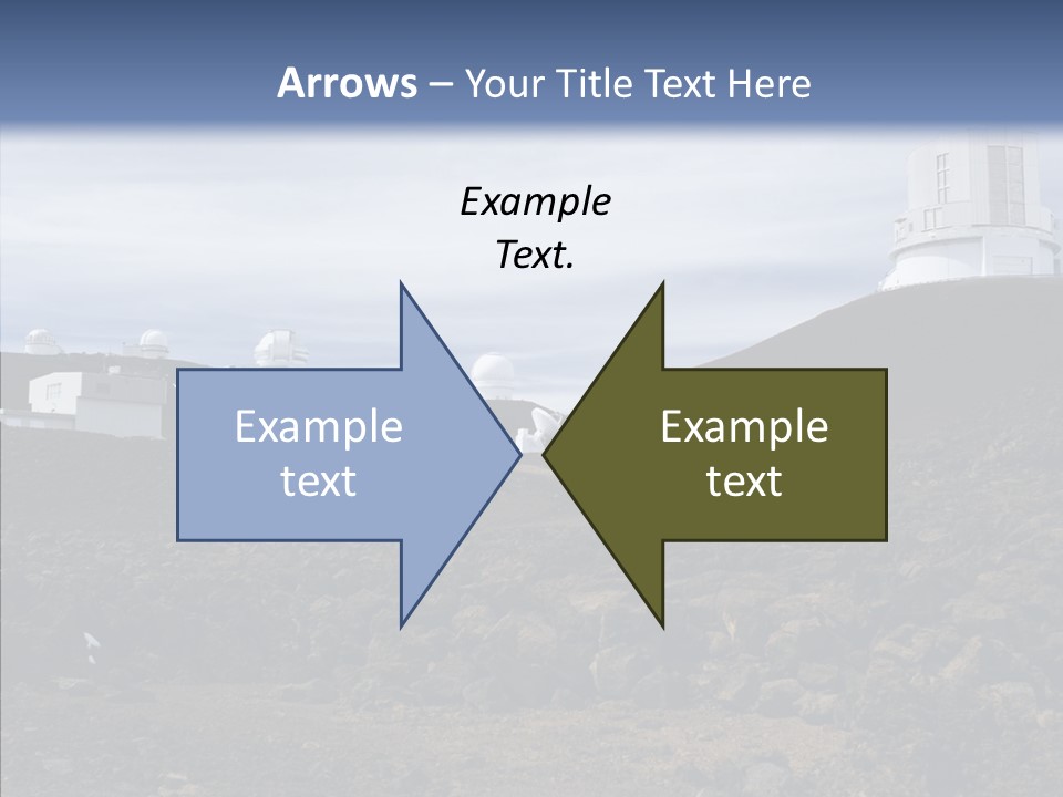 Telescope Landmark Architecture PowerPoint Template