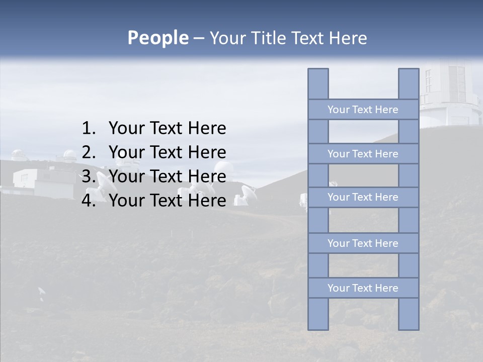 Telescope Landmark Architecture PowerPoint Template