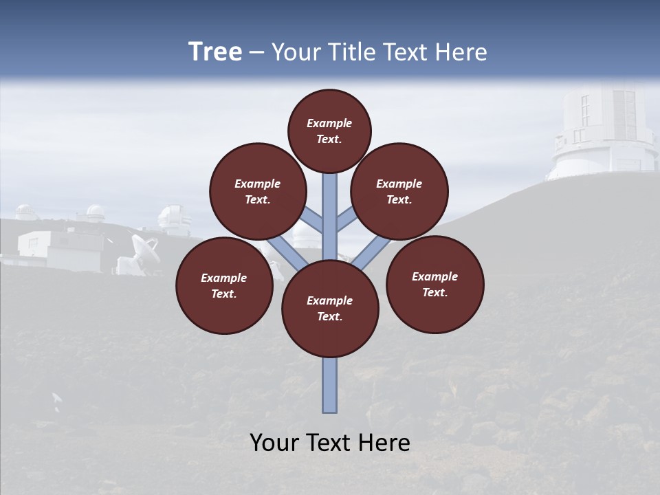 Telescope Landmark Architecture PowerPoint Template