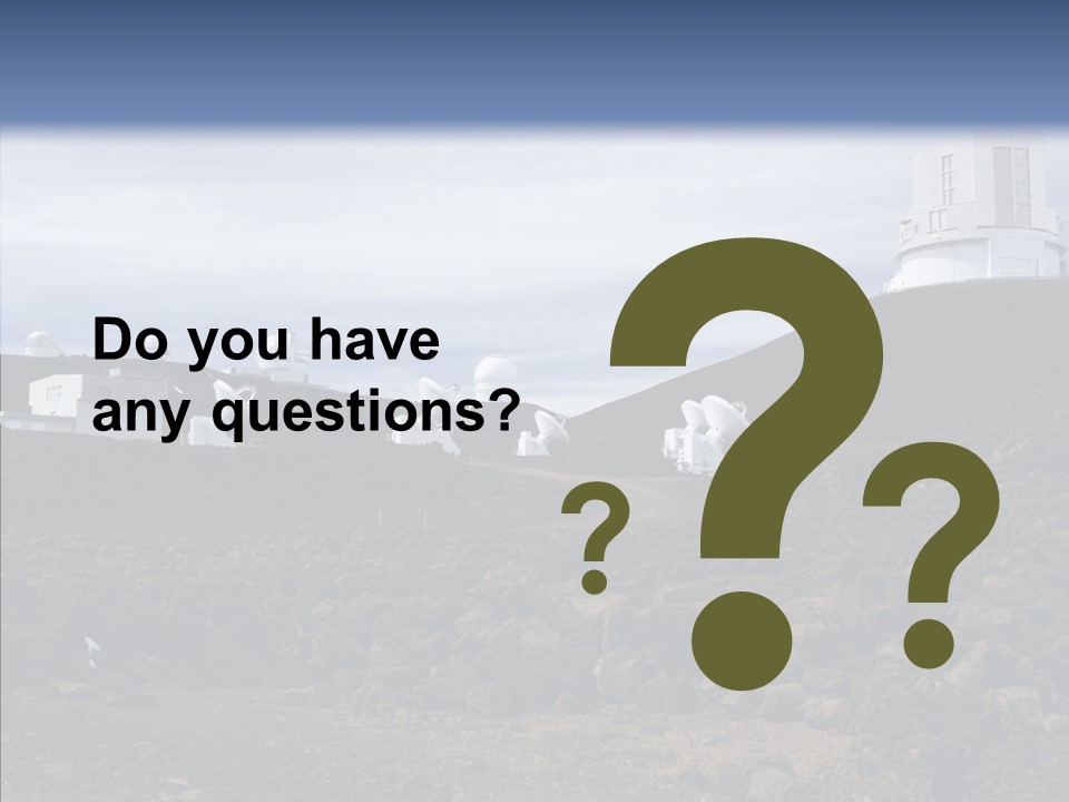 Telescope Landmark Architecture PowerPoint Template