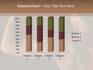 Indoors Strong African American PowerPoint Template