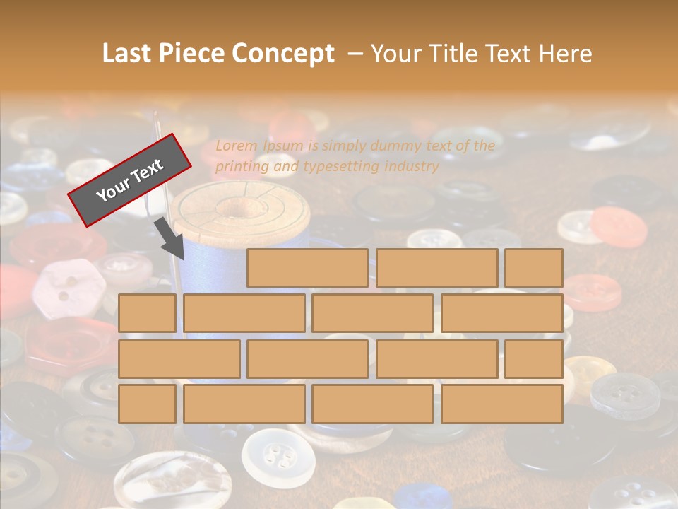 Lilac Clouds Dead End PowerPoint Template