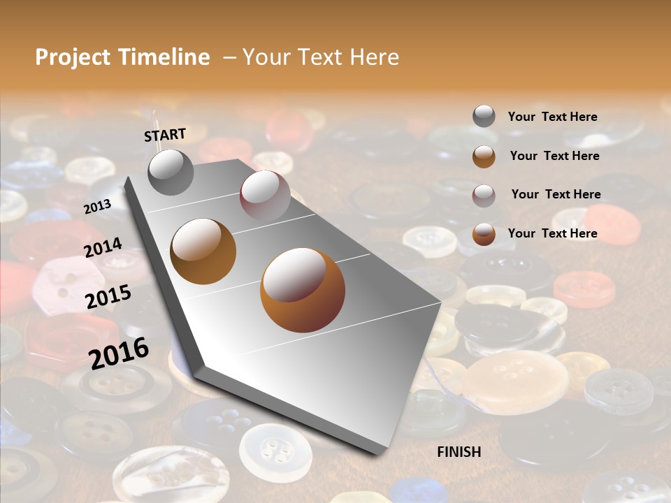 Lilac Clouds Dead End PowerPoint Template