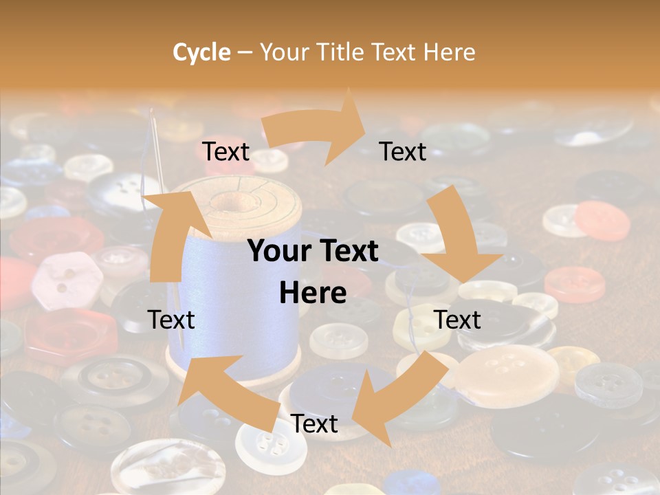 Lilac Clouds Dead End PowerPoint Template