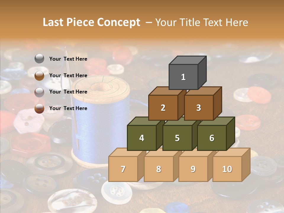 Lilac Clouds Dead End PowerPoint Template