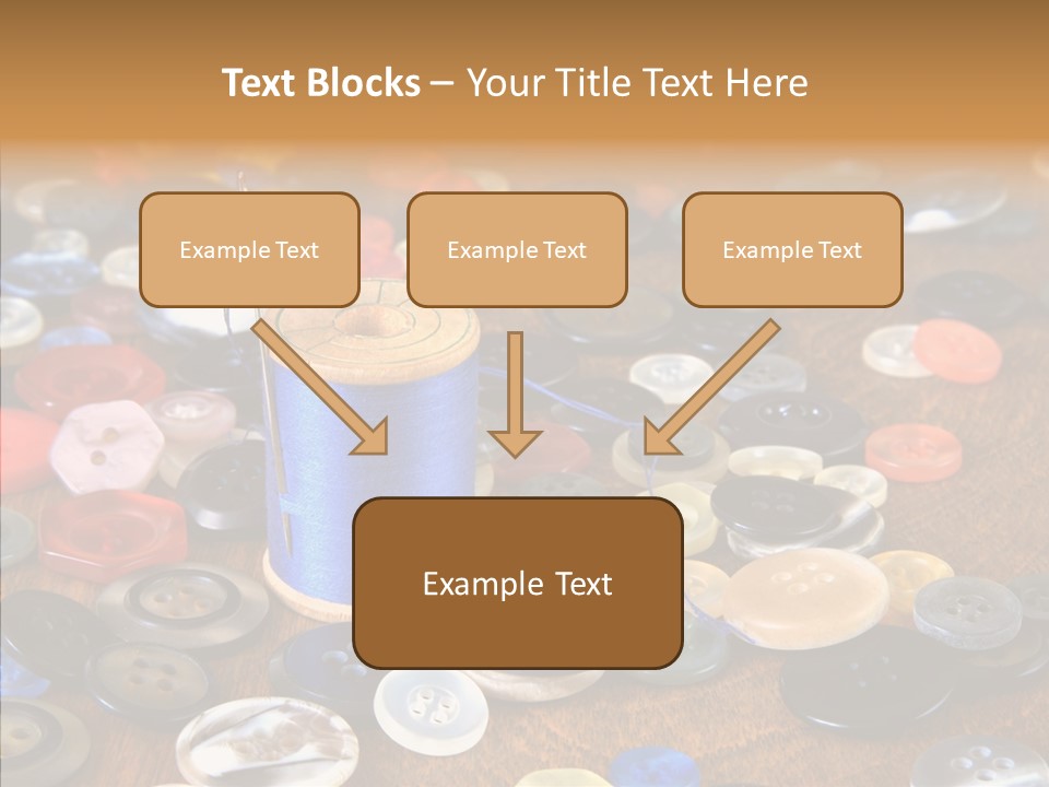 Lilac Clouds Dead End PowerPoint Template