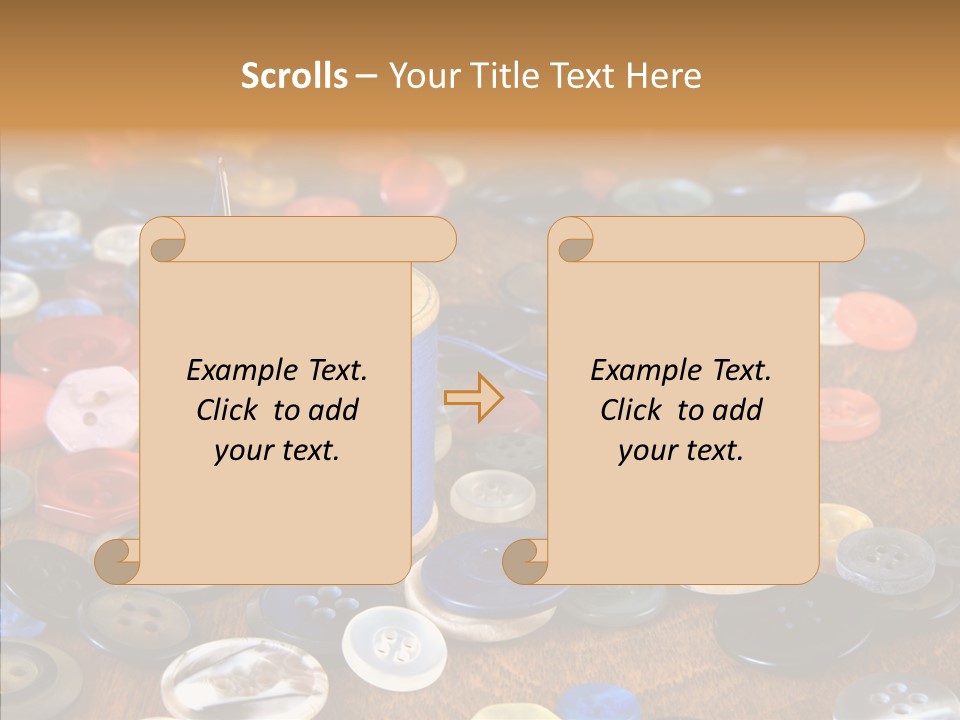 Lilac Clouds Dead End PowerPoint Template