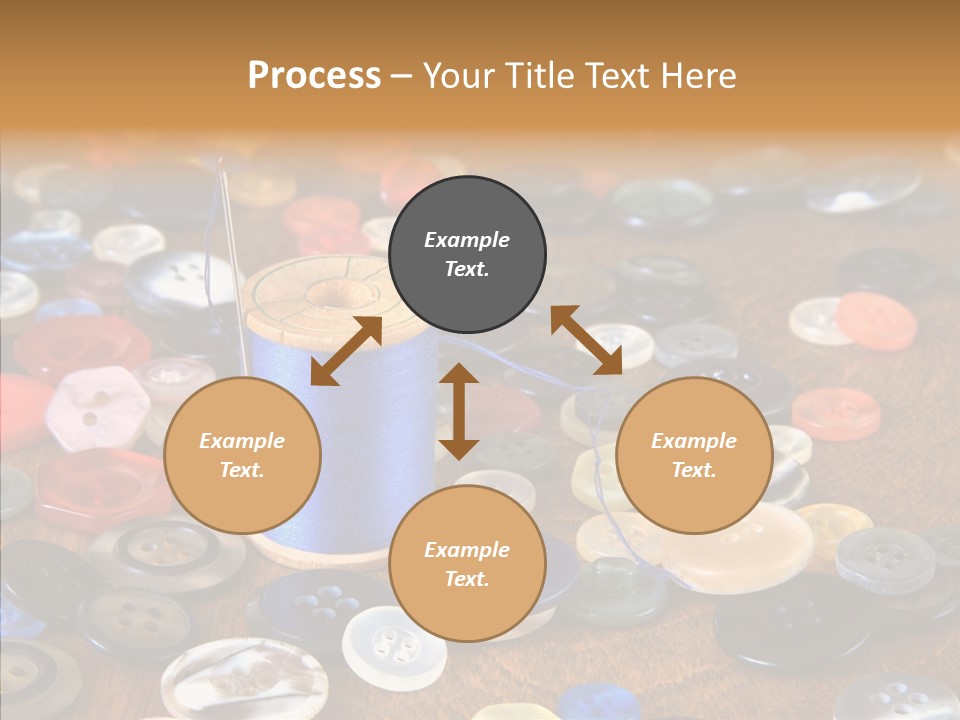 Lilac Clouds Dead End PowerPoint Template