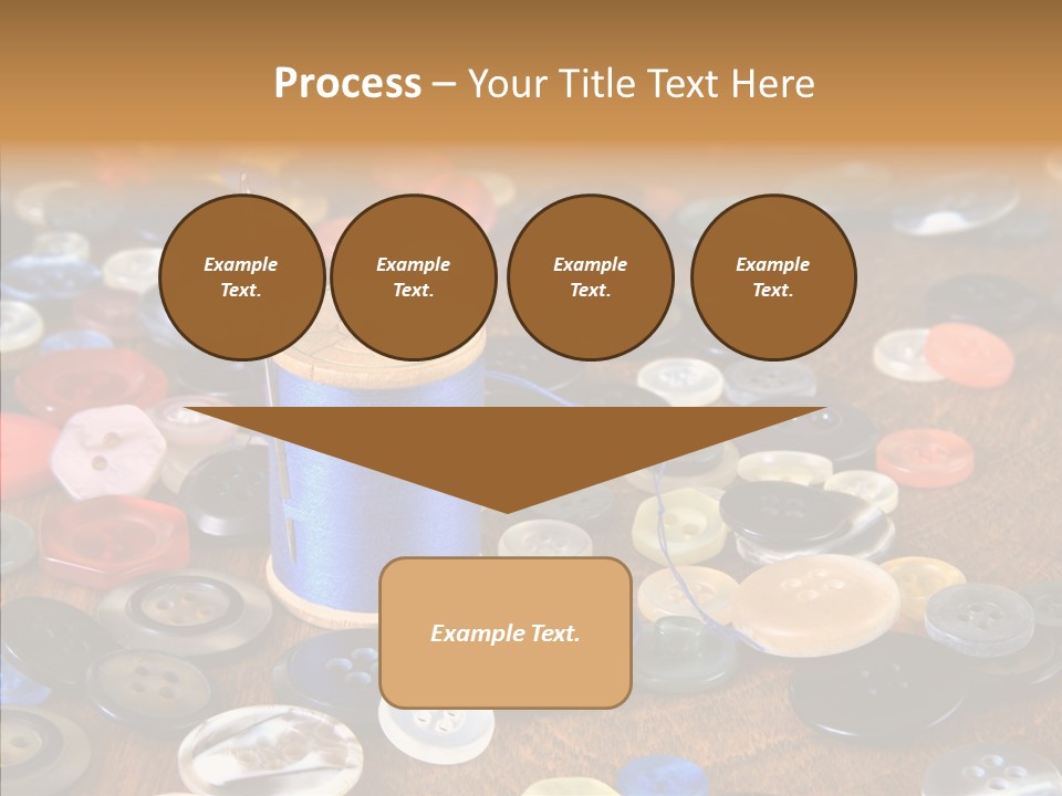Lilac Clouds Dead End PowerPoint Template