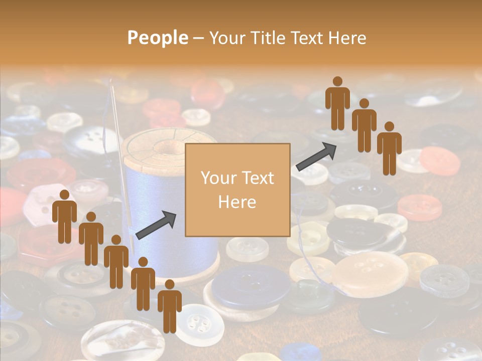 Lilac Clouds Dead End PowerPoint Template