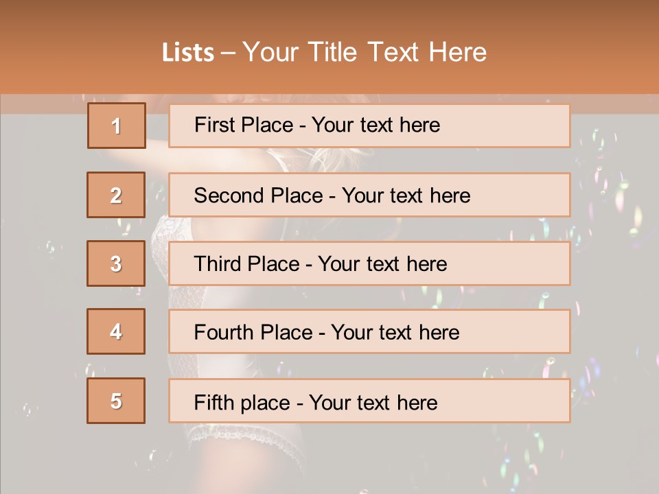 Secret Lingerie Studio PowerPoint Template