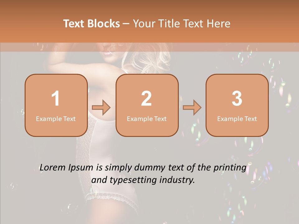 Secret Lingerie Studio PowerPoint Template