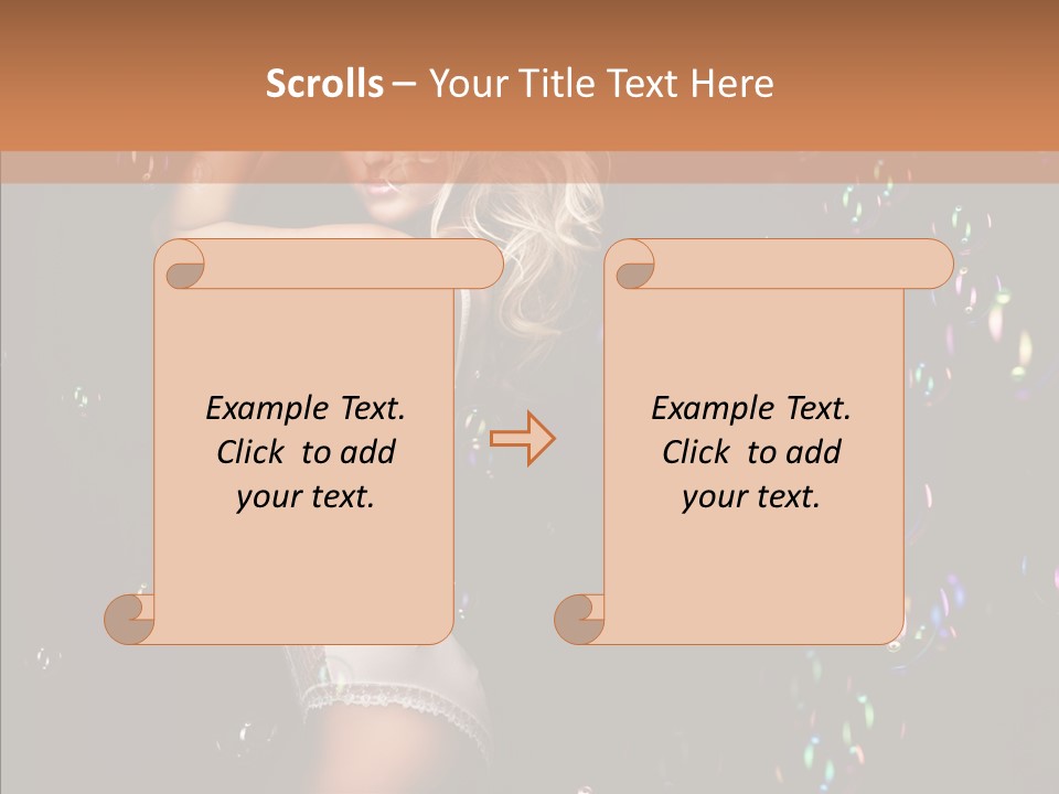 Secret Lingerie Studio PowerPoint Template